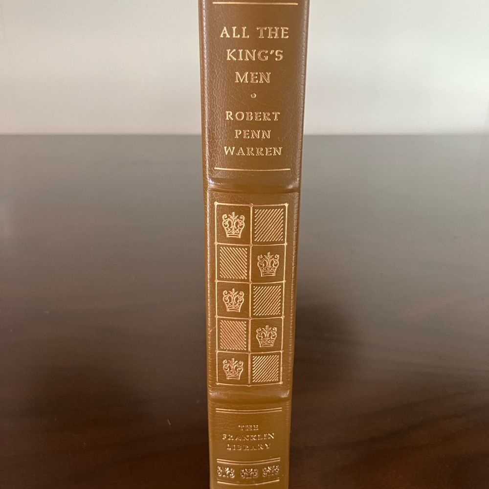 All the King's Men Leather Bound Book, 1980 , Franklin Library.